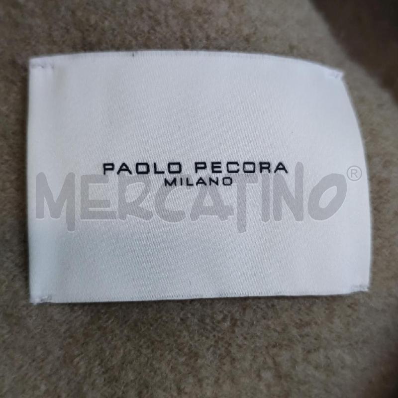CAPPOTTO UOMO PAOLO PECORA BEIGE PURA LANA | Mercatino dell'Usato Settimo torinese 2