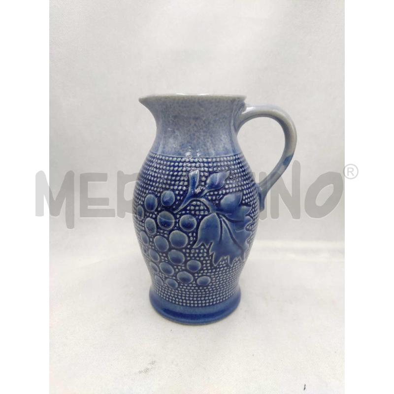 CARAFFA BLU CON UVA  | Mercatino dell'Usato Settimo torinese 1