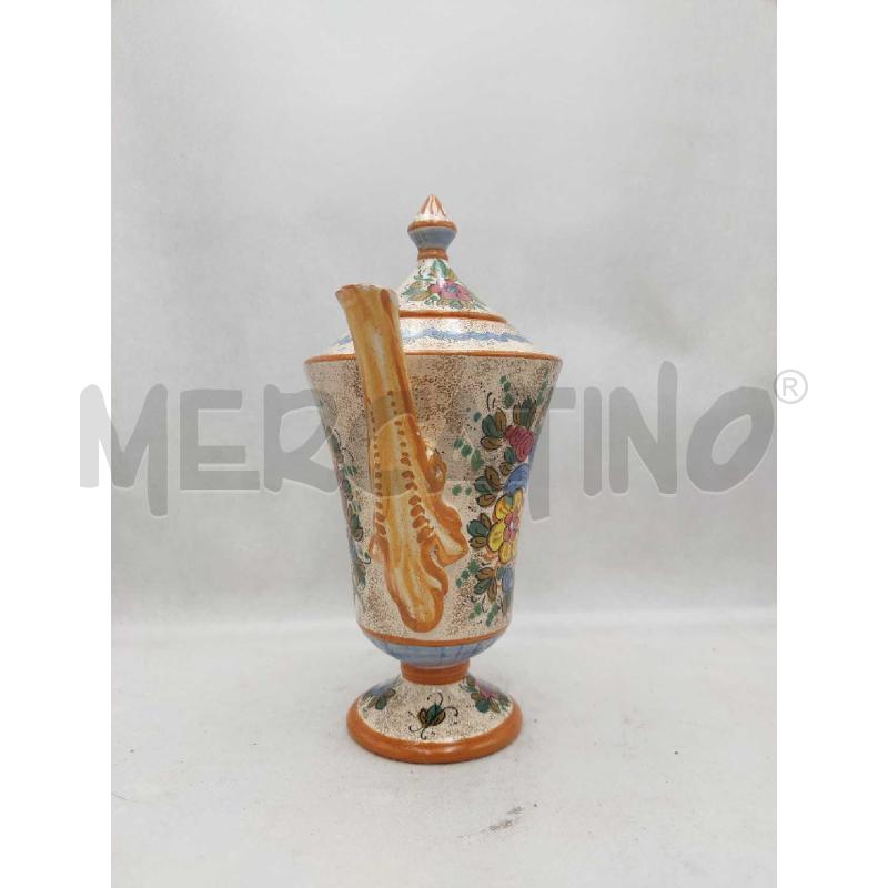 CARAFFA DERUTA ARRANCIONE MARCUCCI FIORI  | Mercatino dell'Usato Settimo torinese 2