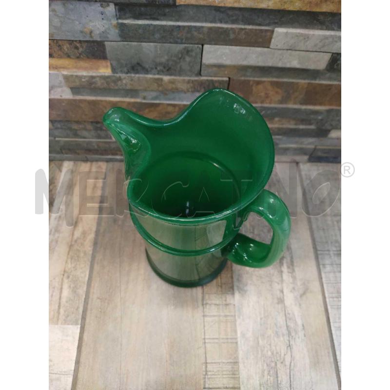 CARAFFA VERDE OPACA  | Mercatino dell'Usato Settimo torinese 3
