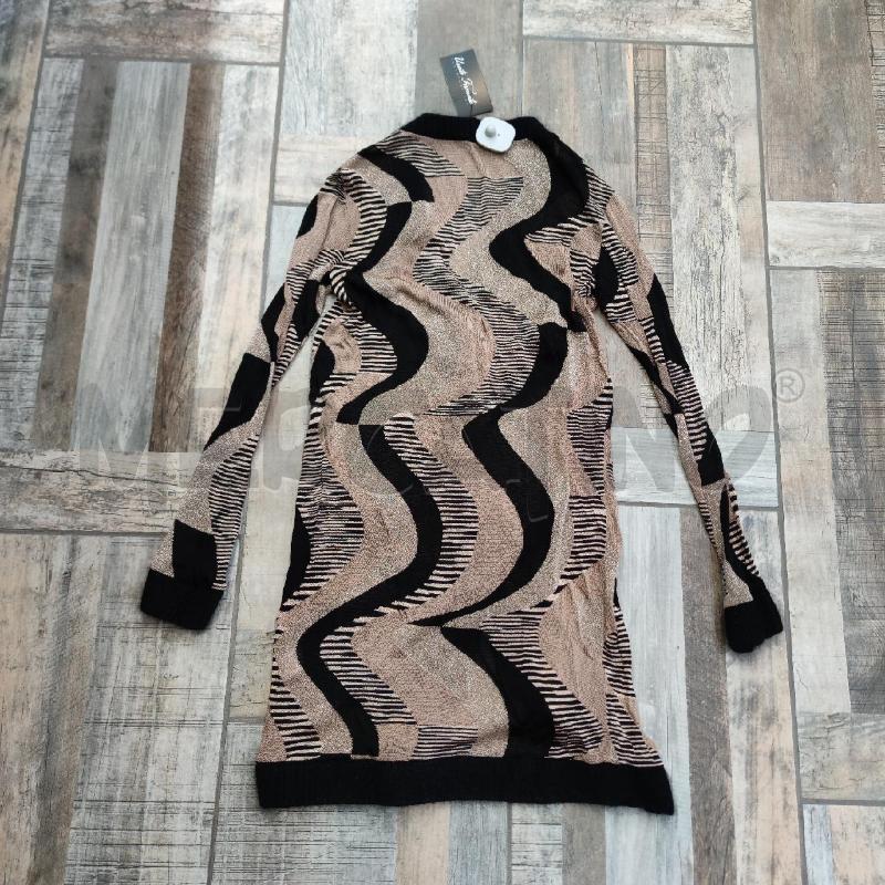 CARDIGAN CON BOTTONI MISSONI LUNGO FILI LUREX ORO BRONZO | Mercatino dell'Usato Settimo torinese 2