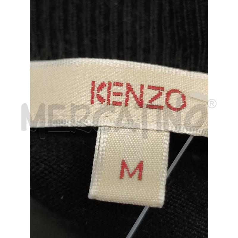 CARDIGAN DONNA KENZO NERO DISEGNO CAVALLI  | Mercatino dell'Usato Settimo torinese 4