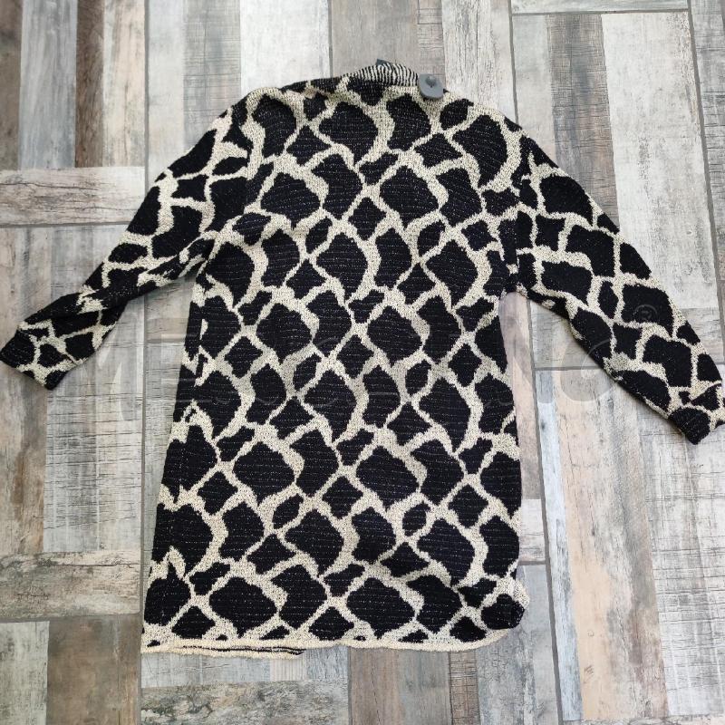 CARDIGAN DONNA LUNGO FRENCH RANGS NERO MACULATO | Mercatino dell'Usato Settimo torinese 2