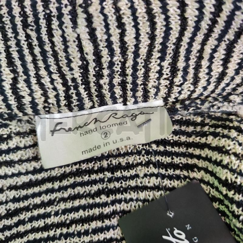 CARDIGAN DONNA LUNGO FRENCH RANGS NERO MACULATO | Mercatino dell'Usato Settimo torinese 3