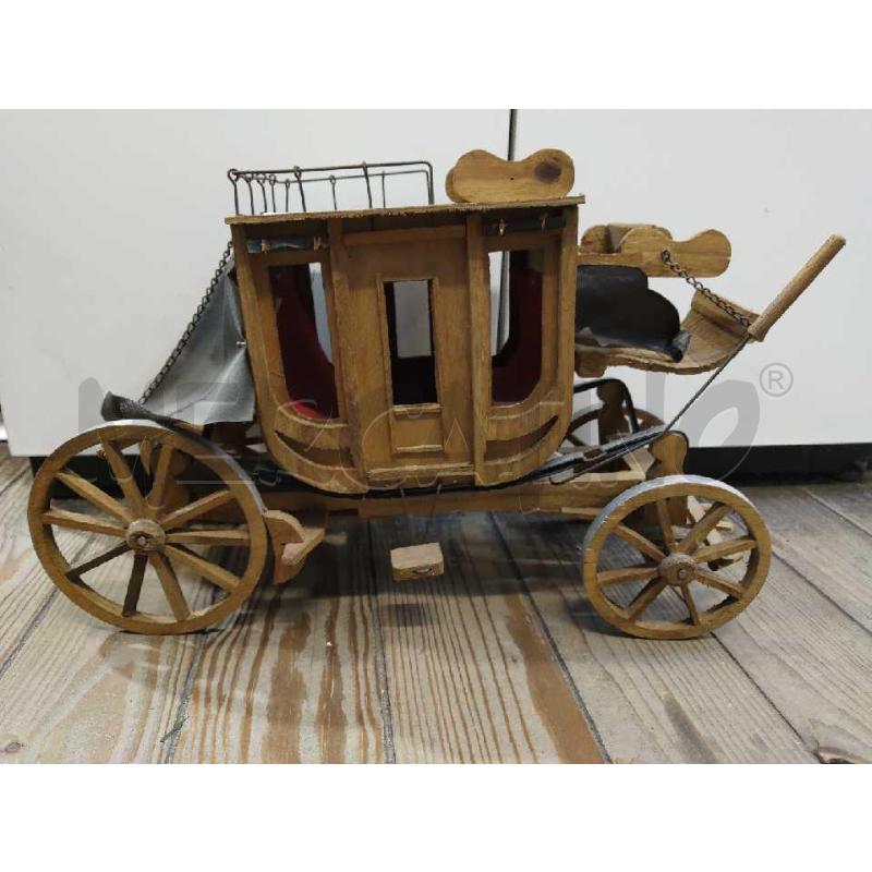 CAROZZA LEGNO VINTAGE MADE IN MEXICO  | Mercatino dell'Usato Settimo torinese 1