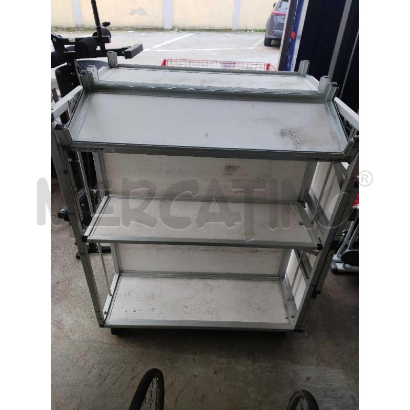 CARRELLO PER MERCATO ESPOSIZIONE | Mercatino dell'Usato Settimo torinese 1