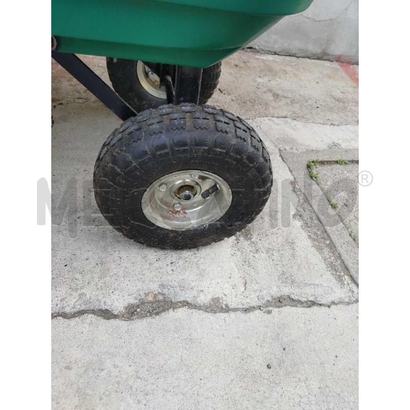 CARRELLO RIBALTABILE VERDE 4 RUOTE | Mercatino dell'Usato Settimo torinese 4