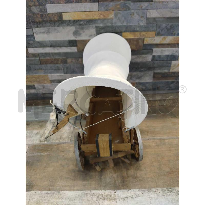 CARROZZA CON TELLO BIANCO LEGNO  | Mercatino dell'Usato Settimo torinese 2
