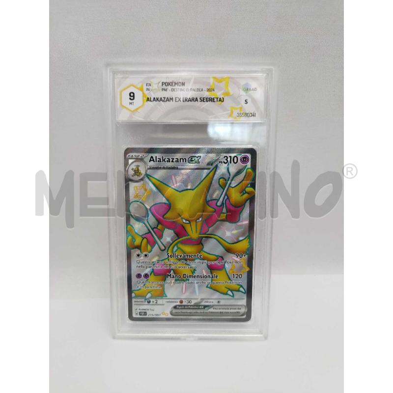 CARTA POKEMON ALAKAZAM EX GRAAD 9 | Mercatino dell'Usato Settimo torinese 1