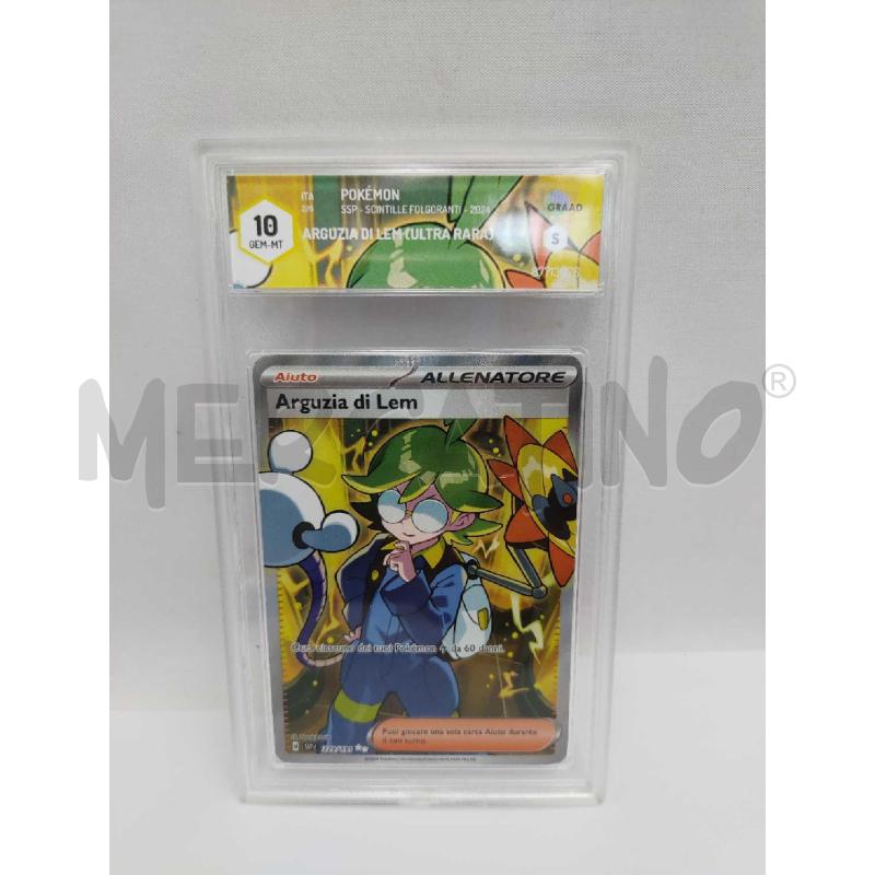 CARTA POKEMON ARGUZIA DI LEM GRAAD 10 | Mercatino dell'Usato Settimo torinese 1