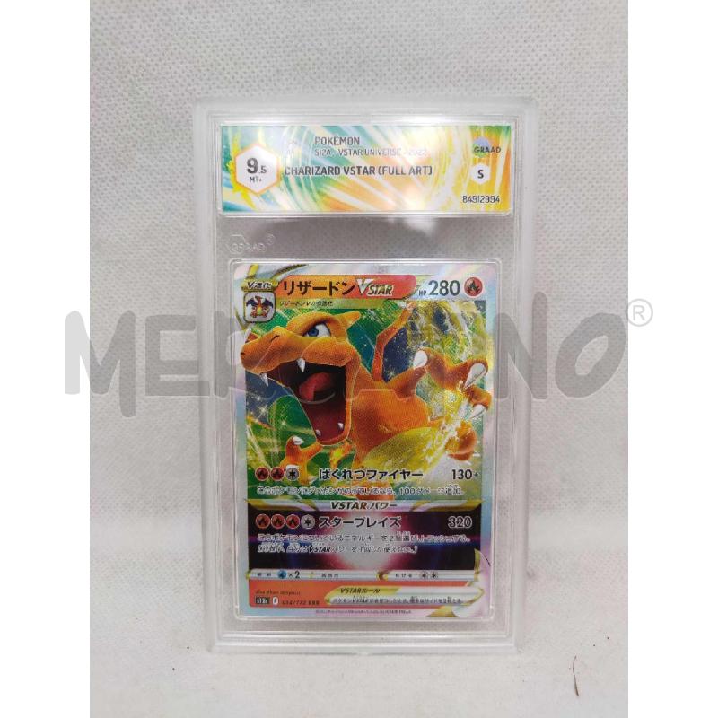 CARTA POKEMON CHARIZARD VSTAR GRAAD 9.5 | Mercatino dell'Usato Settimo torinese 1