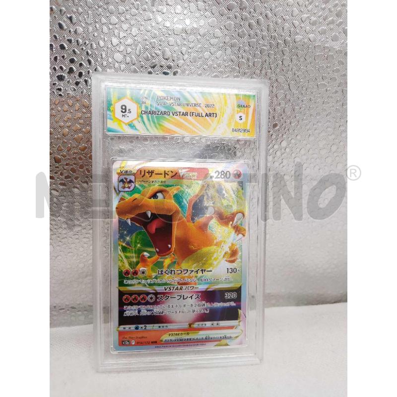 CARTA POKEMON CHARIZARD VSTAR GRAAD 9.5 | Mercatino dell'Usato Settimo torinese 2