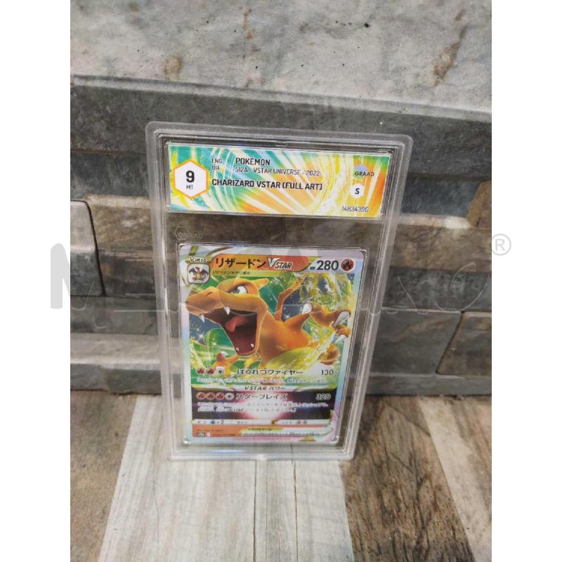 CARTA POKEMON CHARIZARD VSTAR GRAAD 9 JAP | Mercatino dell'Usato Settimo torinese 1