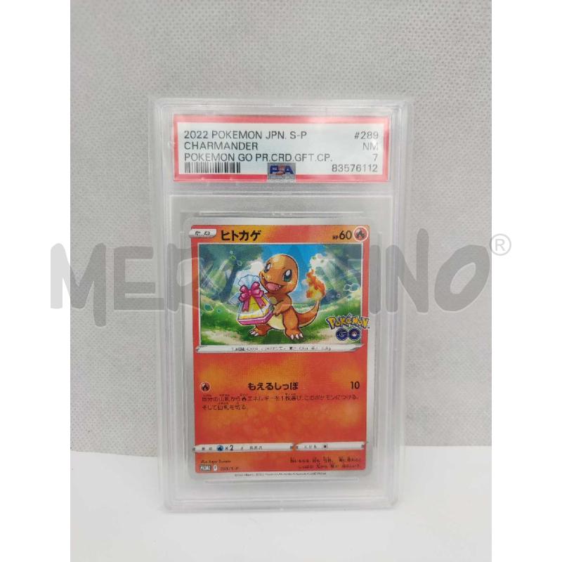CARTA POKEMON CHARMANDER POKEMON GO  PSA 7 | Mercatino dell'Usato Settimo torinese 1