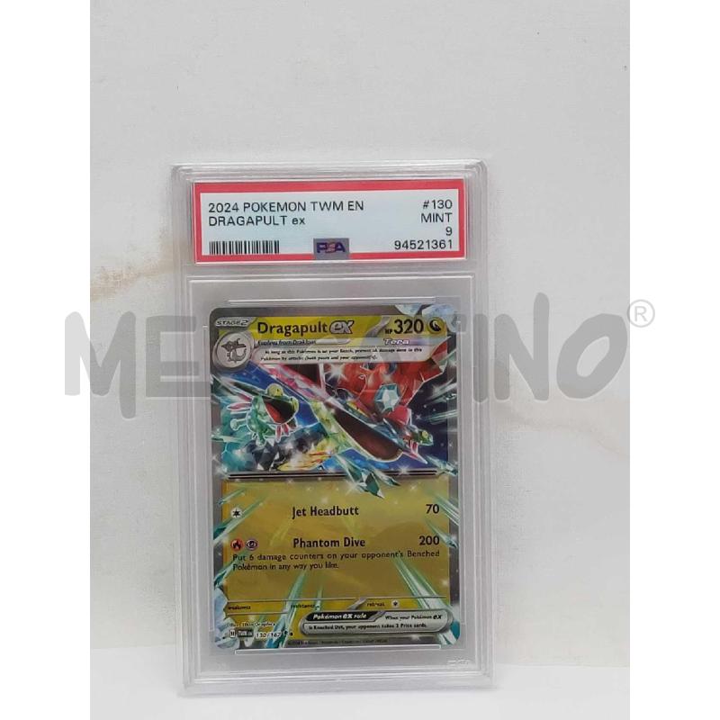 CARTA POKEMON DRAGAPULT EX PSA 9 | Mercatino dell'Usato Settimo torinese 1