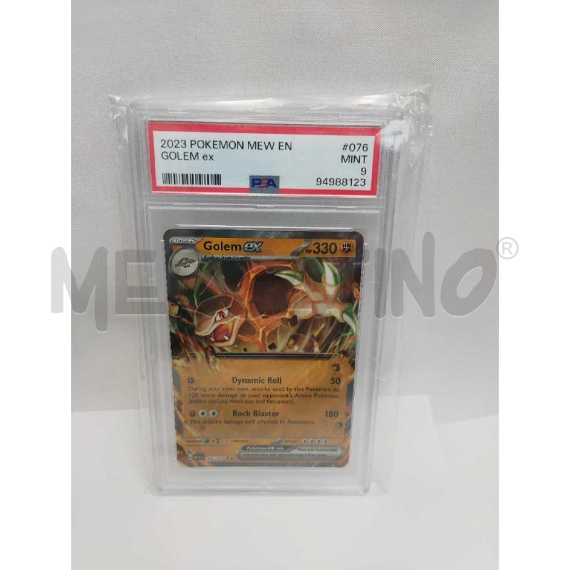 CARTA POKEMON GOLEX EX PSA 9  | Mercatino dell'Usato Settimo torinese 1