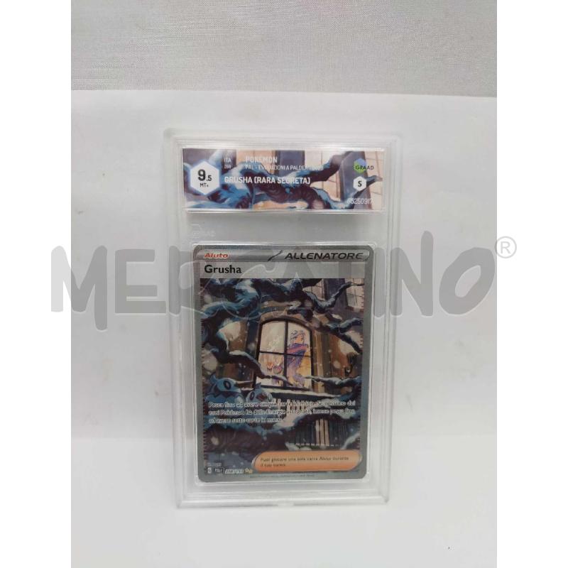 CARTA POKEMON GRUSHA GRAAD 9.5 PALDEA | Mercatino dell'Usato Settimo torinese 1