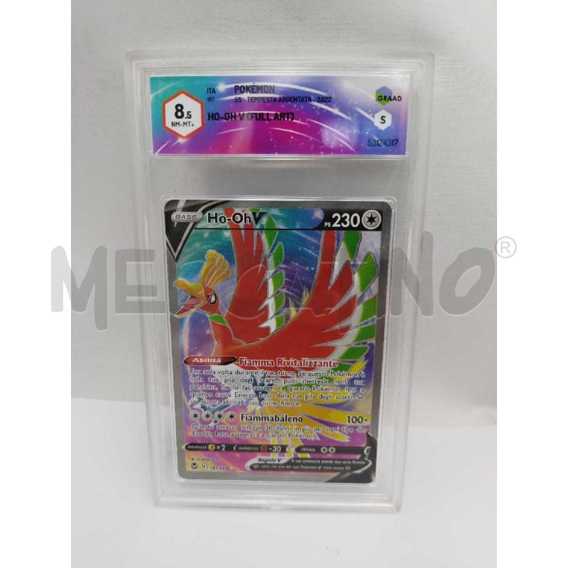 CARTA POKEMON HO-OH V GRAAD 8.5 | Mercatino dell'Usato Settimo torinese 1