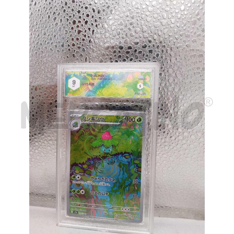 CARTA POKEMON IVYSAUR 151 GRAAD 9 | Mercatino dell'Usato Settimo torinese 4