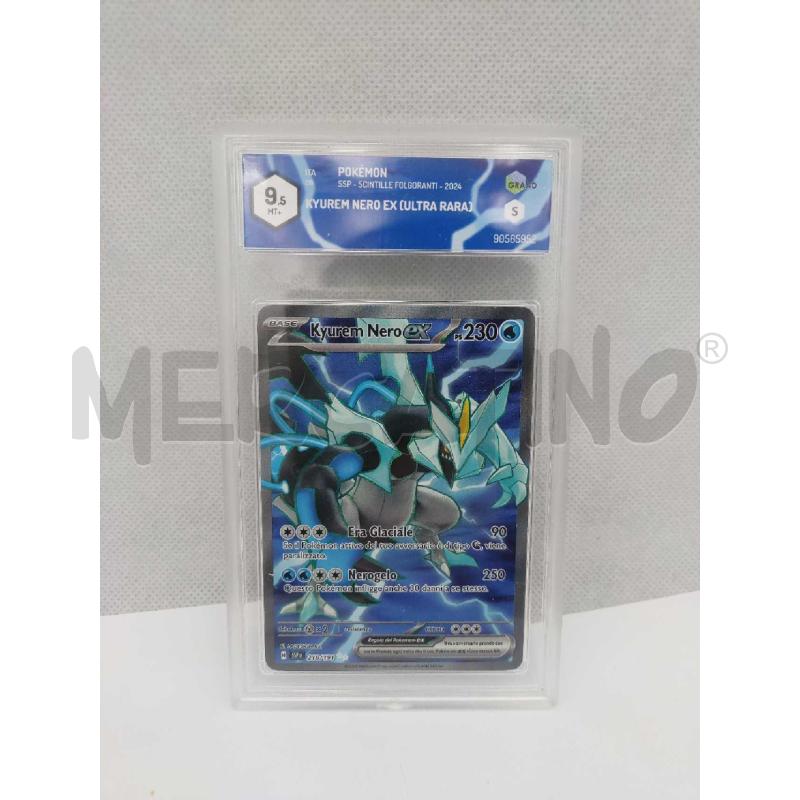 CARTA POKEMON KYUREM NERO EX GRAAD 9.5 | Mercatino dell'Usato Settimo torinese 1