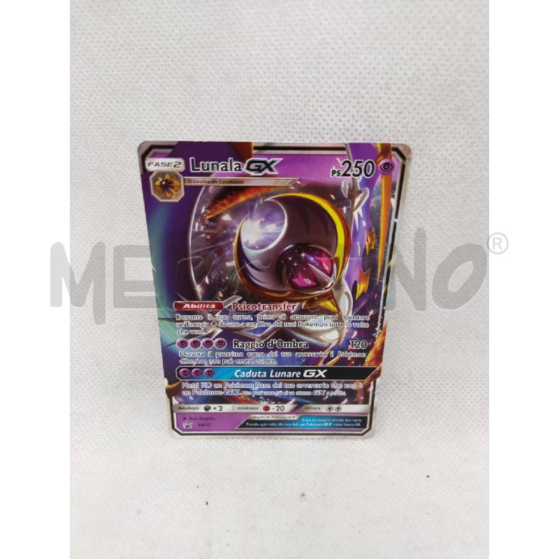 CARTA POKEMON LUNALA GX SOLE LUNA SM 17 | Mercatino dell'Usato Settimo torinese 1
