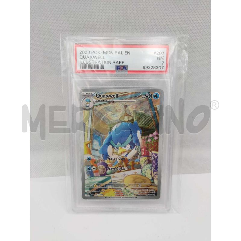 CARTA POKEMON QUAXWELL PSA 7 PALDEA | Mercatino dell'Usato Settimo torinese 1