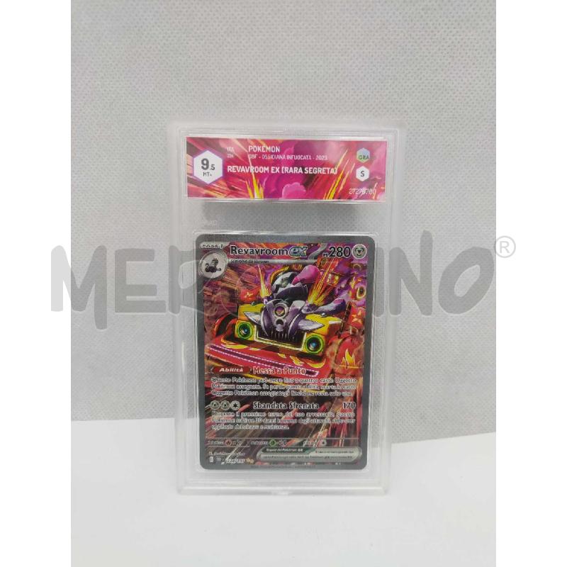CARTA POKEMON REVAVROOM EX GRAAD 9.5 | Mercatino dell'Usato Settimo torinese 1