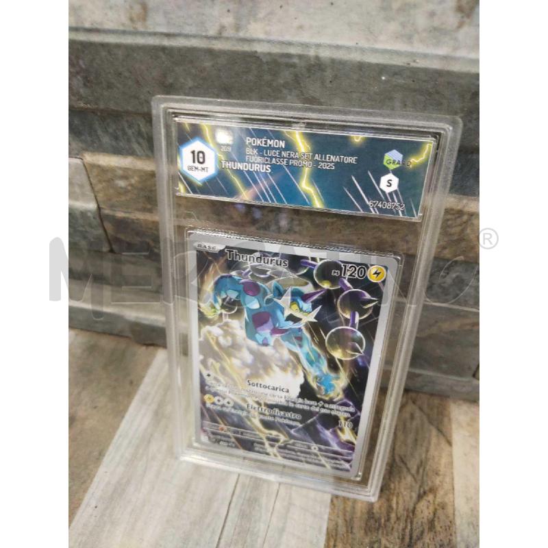 CARTA POKEMON THUNDURUS GRAAD 10 LUCE NERA  | Mercatino dell'Usato Settimo torinese 3