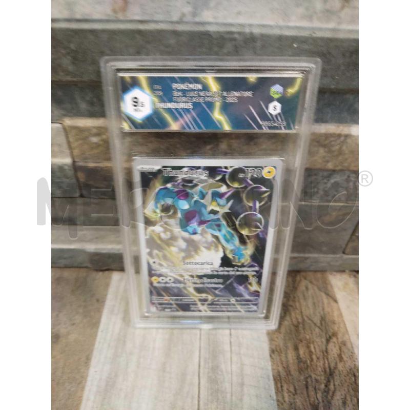 CARTA POKEMON THUNDURUS GRAAD 9.5 LUCE NERA | Mercatino dell'Usato Settimo torinese 1