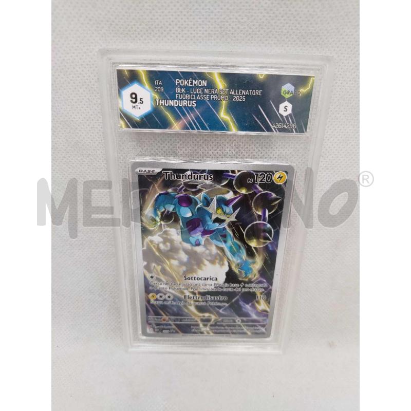 CARTA POKEMON THUNDURUS GRAAD 9.5 PROMO | Mercatino dell'Usato Settimo torinese 1