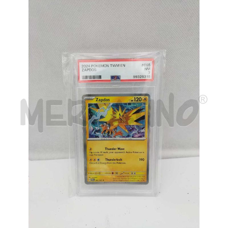 CARTA POKEMON ZAPDOS PSA 7 063/167  | Mercatino dell'Usato Settimo torinese 1