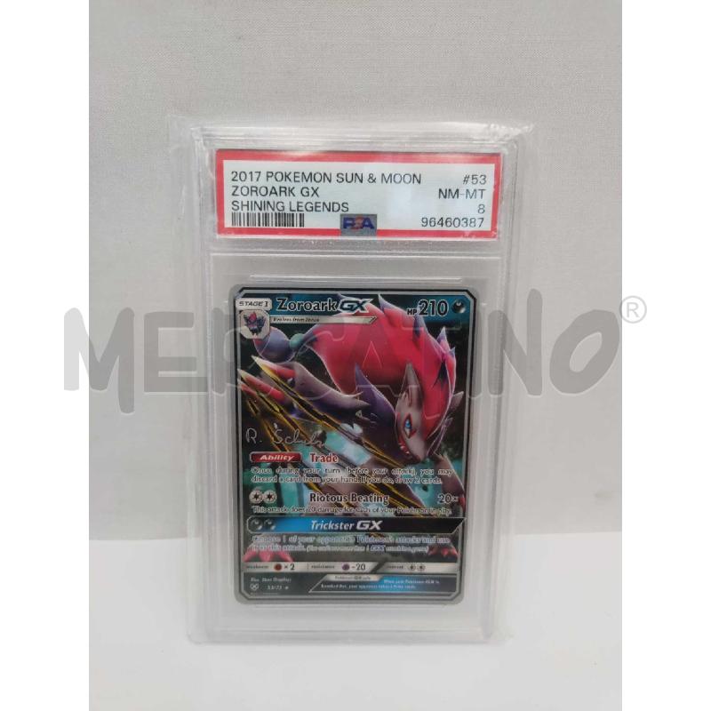 CARTA POKEMON ZOROARK PSA 8 ROBIN SCHULZ | Mercatino dell'Usato Settimo torinese 1
