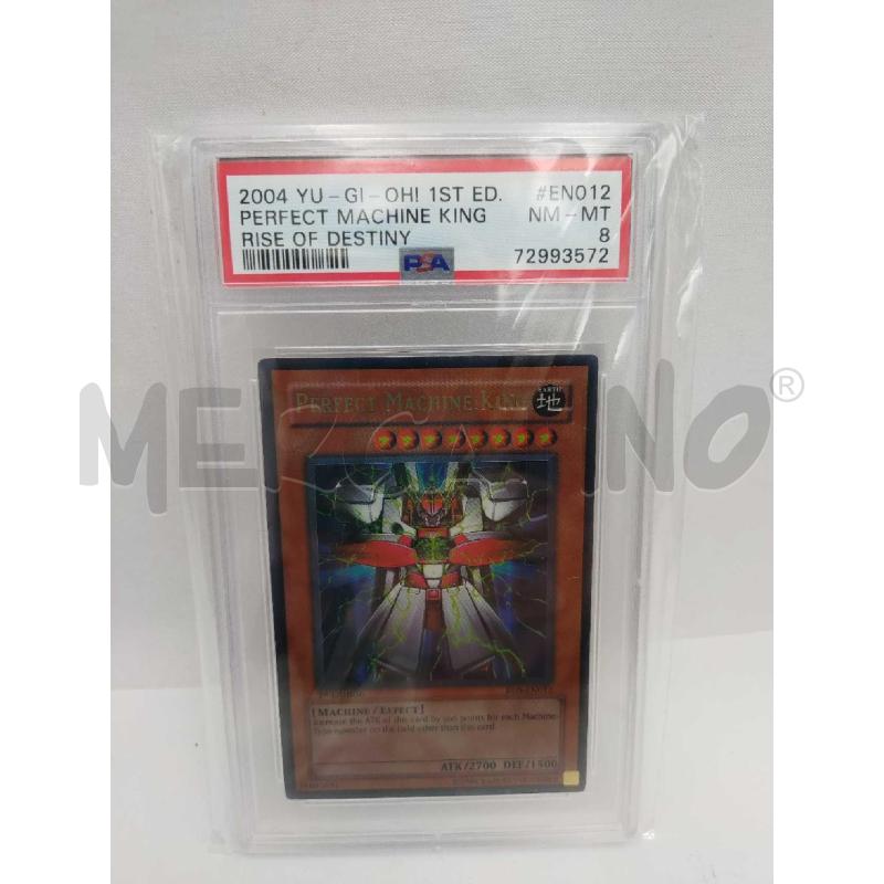 CARTA YU-GI-OH PERFECT MACHINE KING PSA 8 | Mercatino dell'Usato Settimo torinese 1