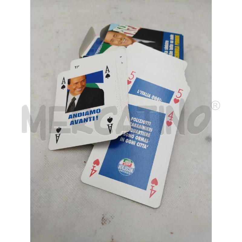 CARTE DA GIOCO FORZA ITALIA | Mercatino dell'Usato Settimo torinese 3