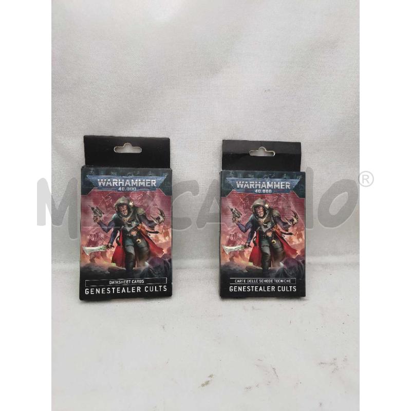 CARTE SCHEDE TECNICHE WARHAMMER | Mercatino dell'Usato Settimo torinese 1