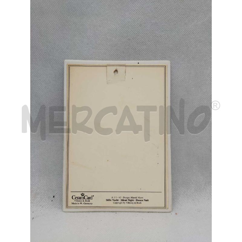 CARTOLINA CERAMICA CERAM CARD | Mercatino dell'Usato Settimo torinese 2