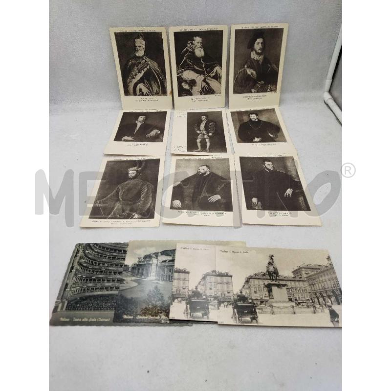 CARTOLINE ANTICHE BLOCCO MOSTRA DI TIZIANO | Mercatino dell'Usato Settimo torinese 1