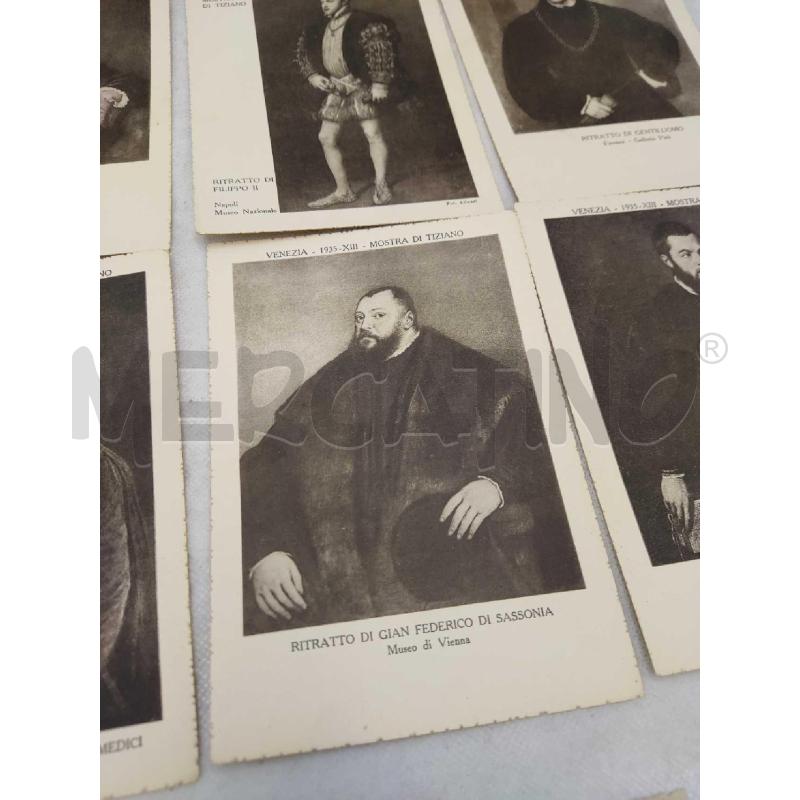 CARTOLINE ANTICHE BLOCCO MOSTRA DI TIZIANO | Mercatino dell'Usato Settimo torinese 2