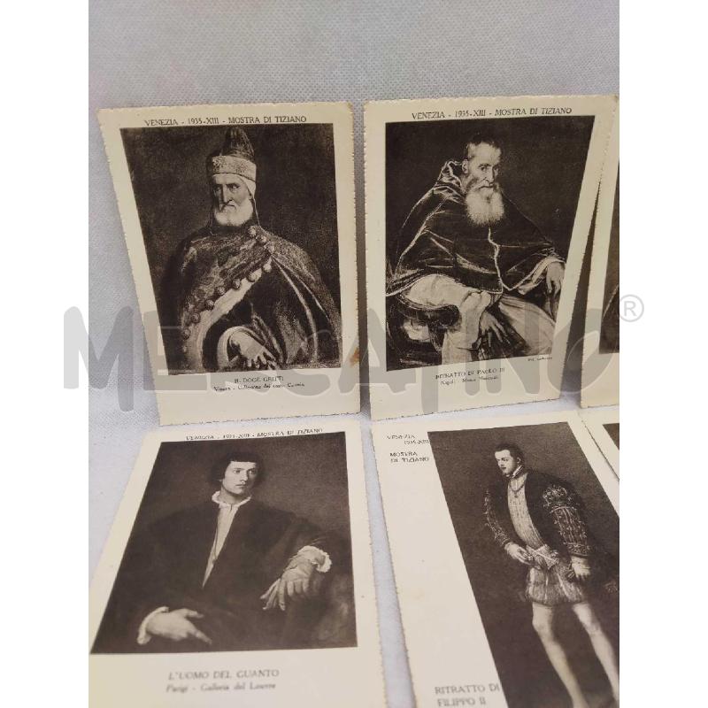 CARTOLINE ANTICHE BLOCCO MOSTRA DI TIZIANO | Mercatino dell'Usato Settimo torinese 3