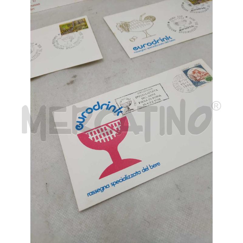 CARTOLINE BLOCCO EURODRINK | Mercatino dell'Usato Settimo torinese 2