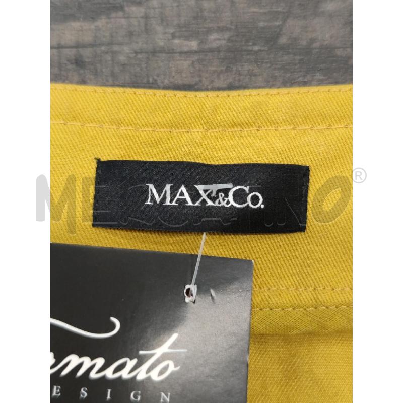 CASACCA DONNA APERTA MAX &CO SENAPE LACCIO | Mercatino dell'Usato Settimo torinese 3