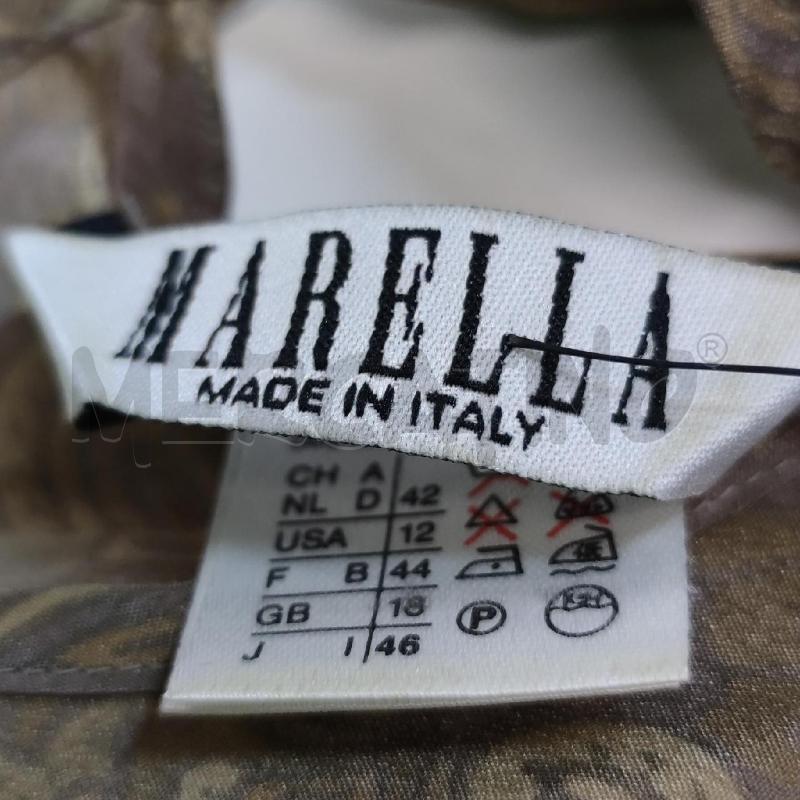 CASACCA DONNA MARELLA SETA PAISLEY VERDONE  | Mercatino dell'Usato Settimo torinese 3