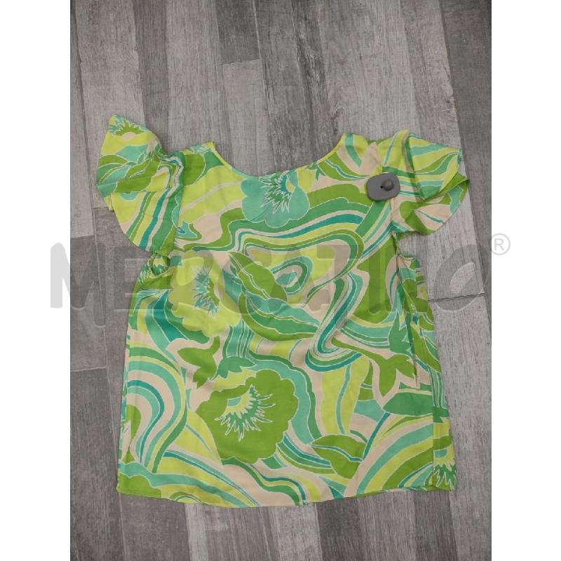 CASACCA DONNA PENNYBLACK RASO FANTASIA VERDE GIALLA  | Mercatino dell'Usato Settimo torinese 2