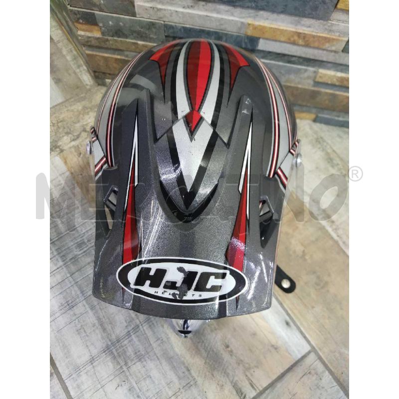 CASCO MOTO CL X4 GRIGIO E ROSSO | Mercatino dell'Usato Settimo torinese 2