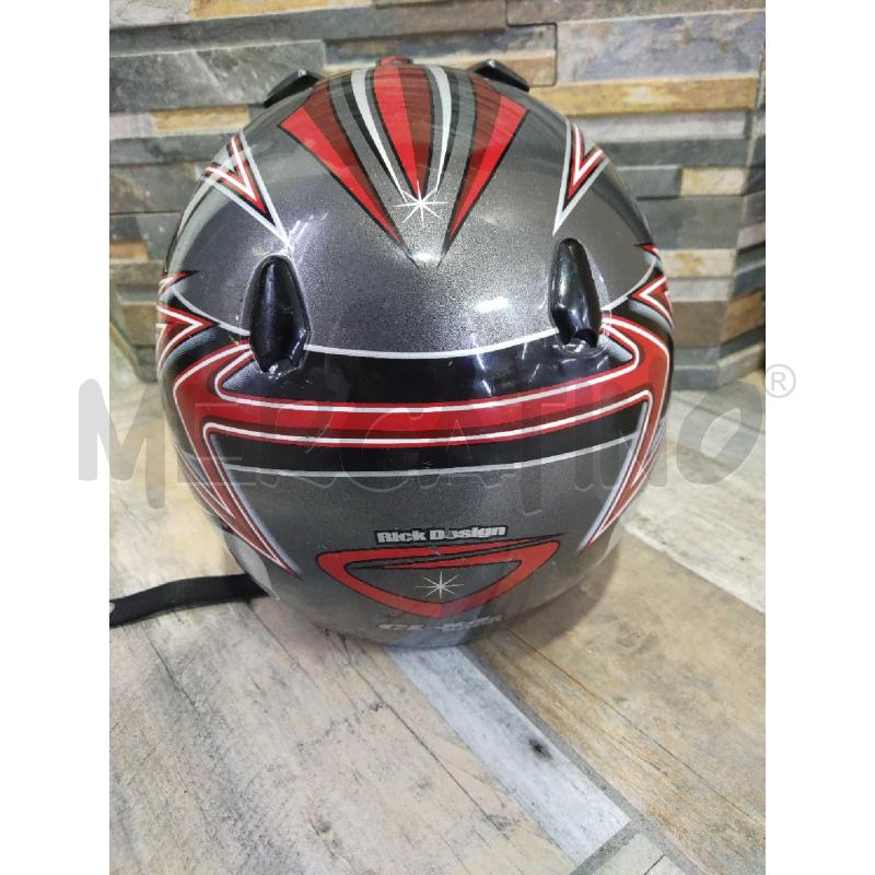 CASCO MOTO CL X4 GRIGIO E ROSSO | Mercatino dell'Usato Settimo torinese 3