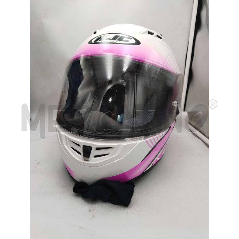 CASCO MOTO HJC ROSA E BIANCA  | Mercatino dell'Usato Settimo torinese 1