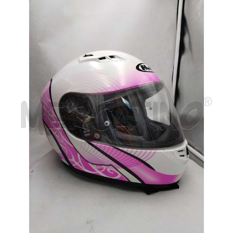 CASCO MOTO HJC ROSA E BIANCA  | Mercatino dell'Usato Settimo torinese 2