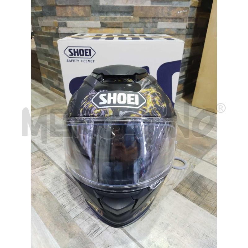 CASCO MOTO SHOEI NERO CON DISEGNI TRIBALI  | Mercatino dell'Usato Settimo torinese 1