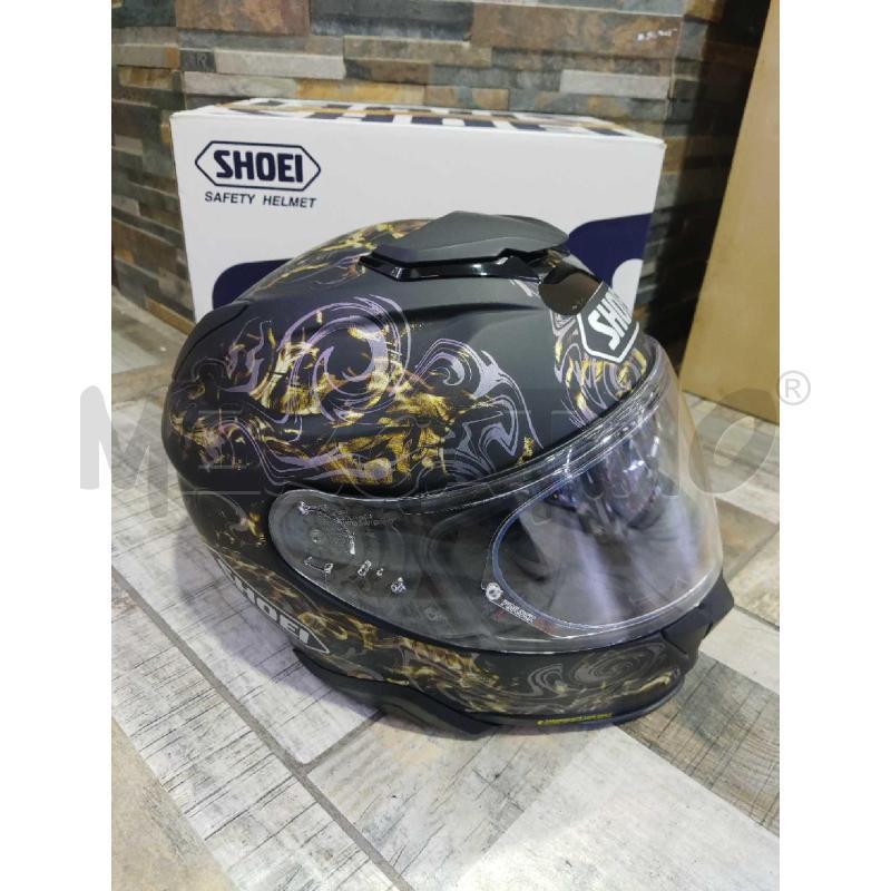 CASCO MOTO SHOEI NERO CON DISEGNI TRIBALI  | Mercatino dell'Usato Settimo torinese 2