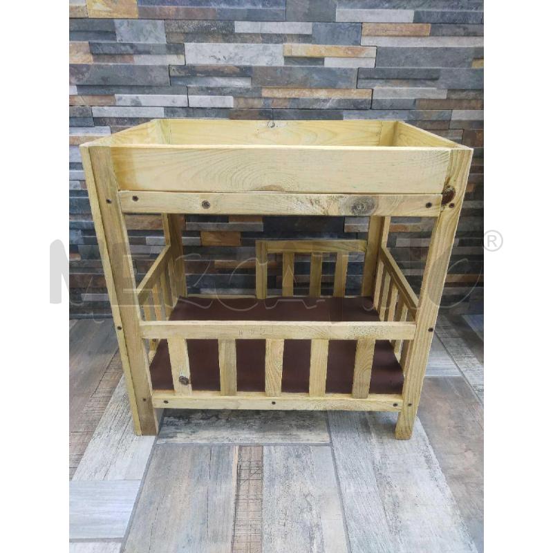 CASETTA LEGNO PER GATTI ARTIGIANALE | Mercatino dell'Usato Settimo torinese 3